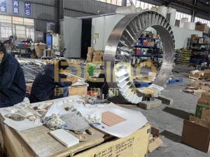 China Wear resistant ceramics used in fan impeller Dovetail slot type wear-resistant ceramic plate for fan impeller factory