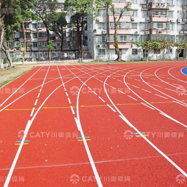IAAF Approved Prefabricated Rubber Running Track Tartan Tracks Athletic Track