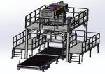 Polythene Bag Packing Machine For Huge Bag In Rubber Plastic Industry