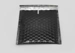Shiny Black Self Seal Bubble Mailers With Moisture Resistant Foil Film