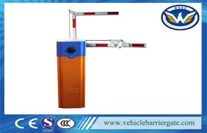 China Parking Lot Barrier Gate 90 Degree Folding Arm Used For Toll Parking System factory