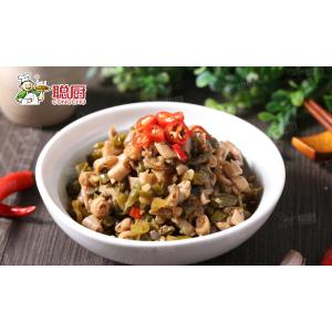 ISO Vacuum Sealing Prepared Meals Frozen Spicy And Sour Chicken Giblets 170G