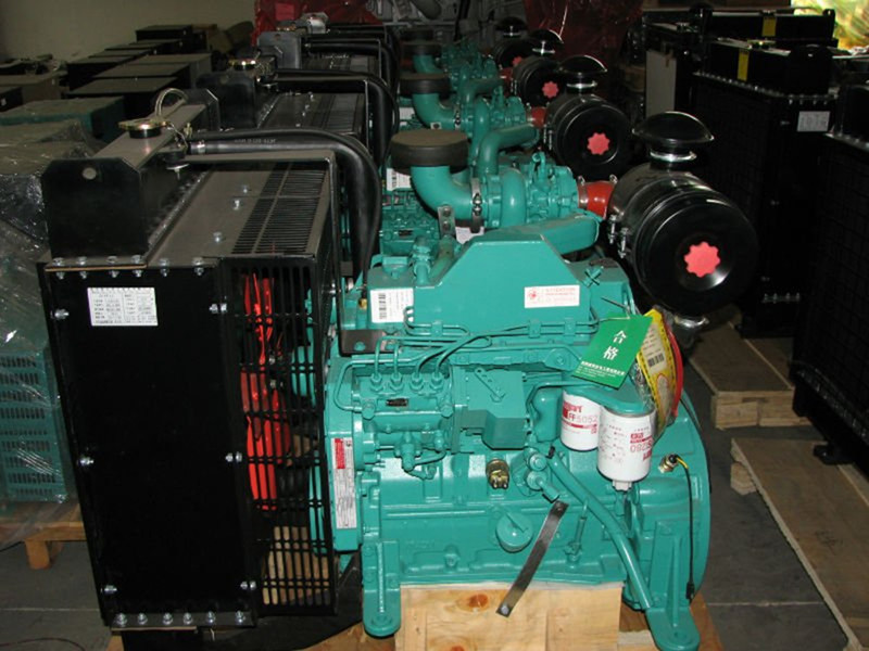 250kva diesel engine cummins soundproof 200kw generator