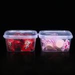 Kitchen Plastic Storage Container Clamshell Plastic Crisper