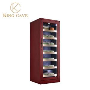 China Intelligent Temperature Control Luxtury Cigar Cabinet Humidor factory