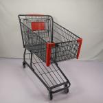 Customizable 125L Grocery Shopping Trolley Q195 Steel Large Shopping Cart