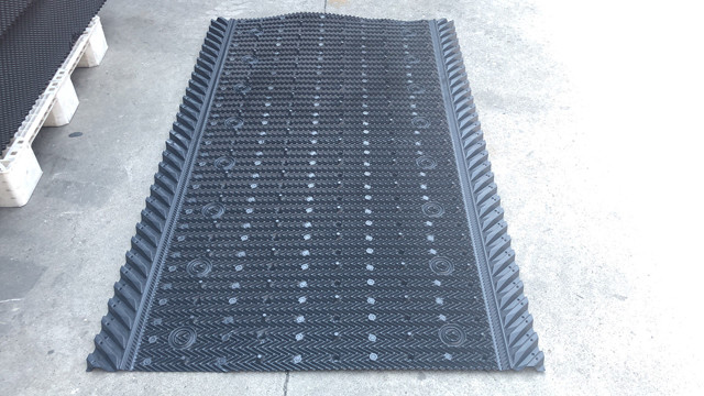 PP PVC International Cooling Tower Fill Replacement Cross Flow 20mm 3