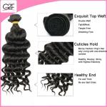 Stable Quality Natural Brown 100% Unprocessed Raw Filipino Deep Wave Remy Hair