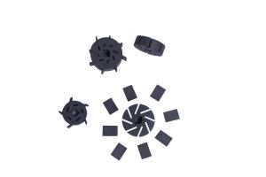China High Density Graphite Degassing Rotor For Automative Industrial Parts factory