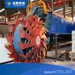 18inch Bucket Wheel Cutter Dredger Boat At The Seaside Can Remove 500m³ Of Silt