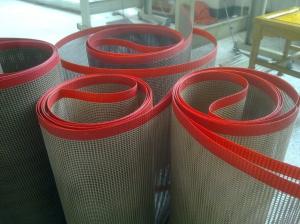 China Softness Ptfe Conveyor Belt With ISO / SGS Certificate factory