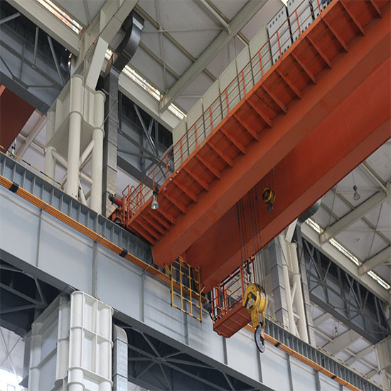 High capacity double girder overhead crane