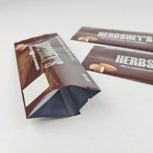Custom Printed Mylar Zipper Bags Chocolate Packaging Bags Moisture Proof