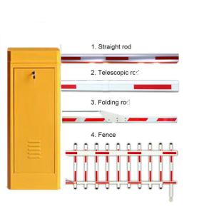 China Intelligent Mild Steel Color Powder Barrier Gate for Parking Lots Toll Gates and Highways factory