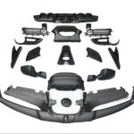 For Ferrari 488 Carbon Fiber Body Kit 488 Upgraded Capristo Style Carbon Fiber
