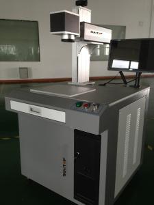 China 30W Plastic Materials Fiber Laser Marking System CE Approved IPG factory