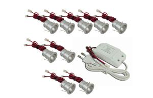 China Mini Dimmable Spot DownLights led For Bathroom/Washroom Lighting 1W*9pcs/set factory
