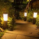 Waterproof LED Garden Lights for Villa Courtyard Street 1.8kg 2700K Color