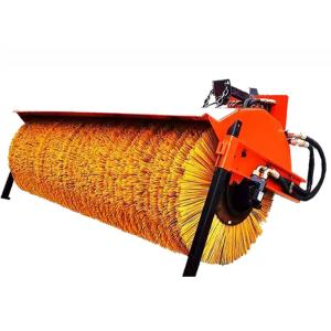 Sweeper Brush Rotary Assembly: Front-Mount for Sanitation Sweepers, Cleans Debris/Dust & Snow, Custom Sizes