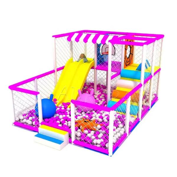 Purple Yellow Indoor Soft play Playground Comfortable Sports Children Adventure