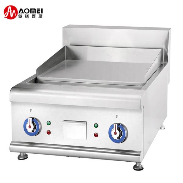 Commercial Electric Bbq Flat Griddle Machine for Cooking Packaging Size 720*740