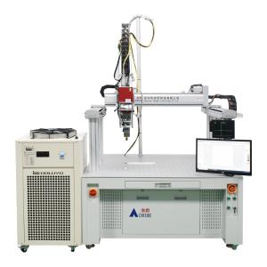China Automatic Prismatic Battery Pack Laser Welder Lithium Polymer Battery Laser Welding Machine For Pouch Cell 1500w factory