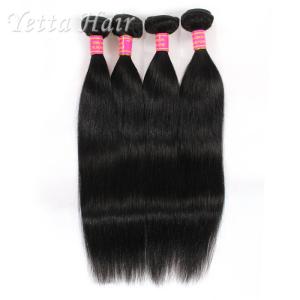 China Natural Black Silky Straight Human Hair Extensions , Long Lasting European virgin Hair factory