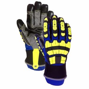 China Hysafety Heavy Duty Rescue Extrication Gloves ANSI CUT LEVEL A8 factory