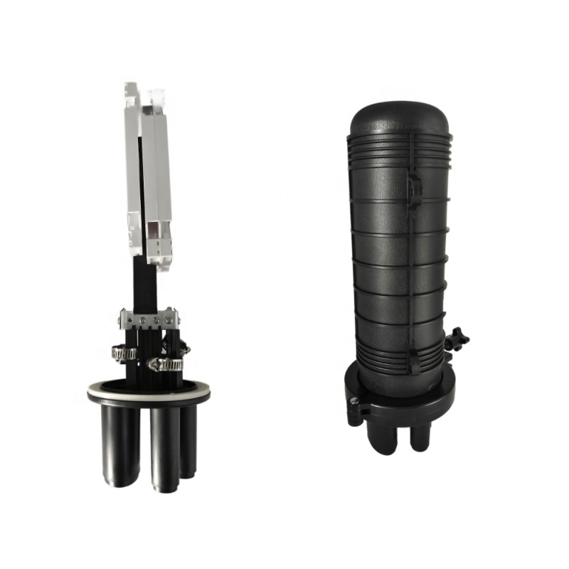 12f-19f Inlet Cable Port Inline Fiber Optic Splice Closure for Durable FTTH Equipment