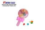 Lovely princess Lollipop shape jelly bean candy for little girl