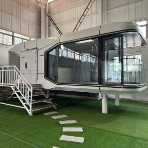 China Modern Prefab Mobile Living Home for Hotel Villa Hot Style Modern Furnished Outdoor Space Capsule House factory