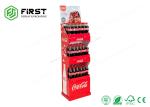Customized Printed Logo Folding Promotion Cardboard Floor Display Stands For