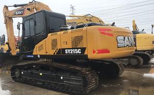 China Wholesale Second Hand Used Sany SY 215 C PRO Crawler Excavator Machine for Construction factory