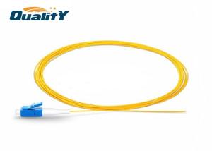 China LC UPC Single Mode Fiber Pigtails PVC G652D Cable G657A High RL factory