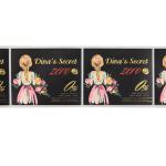 Waterproof Self Adhesive Sticker Labels Wine Bottle Custom Logo Printing