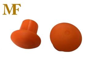 China Bright Color Rebar Safety Caps To Protect Employees And Equipment factory