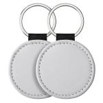 Printable Sublimation Leather Keychain Blanks With DIY Printing