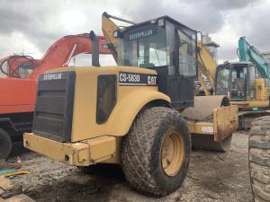 China Made in France Used CAT CS-583D Road Roller Compactor For Sale factory