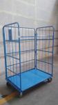 ISO 4 Ways Entrance RAL Color Galvanised Roll Logistic Trolley