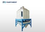 Electric Motor Swing Cooler Machinery 10-15Mins For Fish Feed Pellet Line