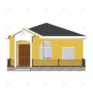 China Luxury Villa - (QB05) 2019 New Price Steel Light Luxury Villa Design With Modular Kitchen factory