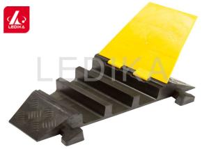 China Rubber Cable Protectors Retardant Material Heavy Duty Floor Cord Protectors factory
