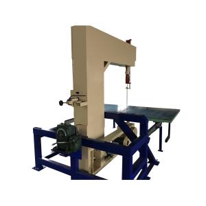 Professional Vertical Cutting Machine For Slices Foam EVA PE EPE Manual Movement