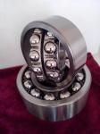 Brass / Steel / Nylon Cage Self Aligning Bearing 2300 Series Single Row Double