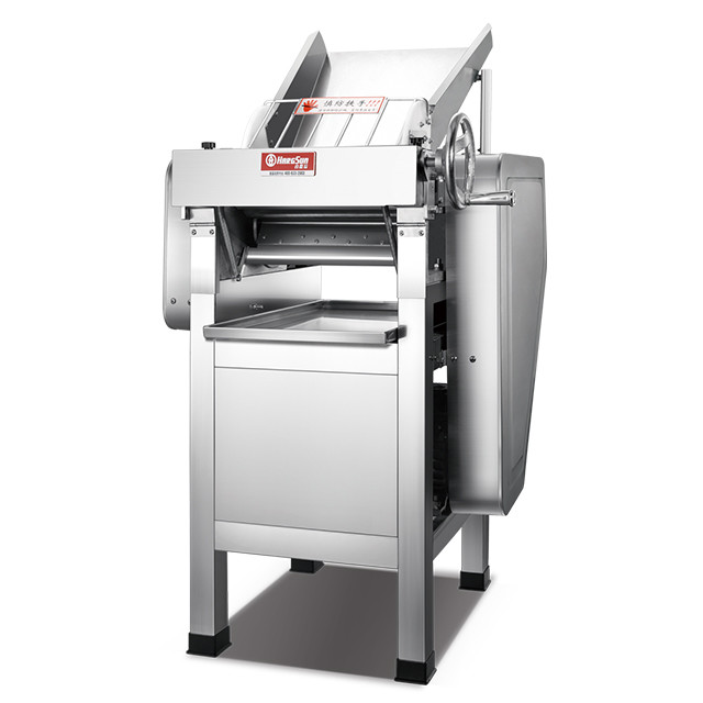 1500W Commercial Dough Roller Machine Stand Type For Dumpling Wonton Wrapper