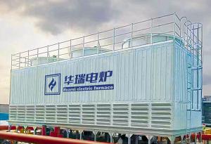 China Hydraulic Open Cooling Tower Medium Frequency Electric Melting Furnace factory