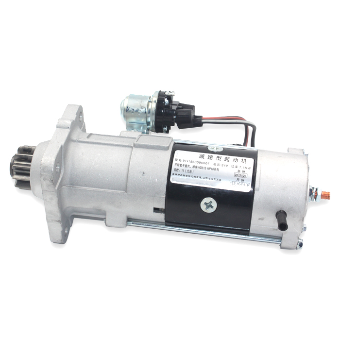 Standard Size VG1560090007 Starter Truck Starter for Sinotruk HOWO Truck Spare Parts