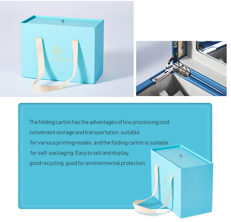 Drawer cardboard packaging box with silk for jewelry or cosmetic package