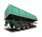 2014 Year Second Hand Semi Trailers With 3 Axles And 12 Pieces Tires