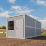 Economical Outdoor Modular Container House Living Spacing Flexible Assemble